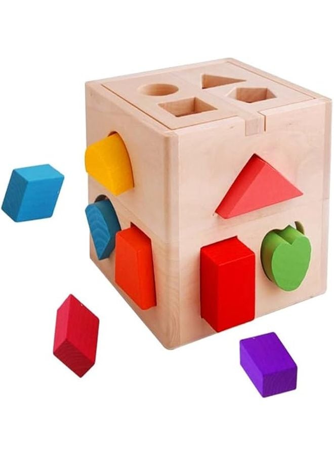 13 قطعة ألعاب بناء مكعبات تعليمية لعبة تصنيف للأطفال - Image 5